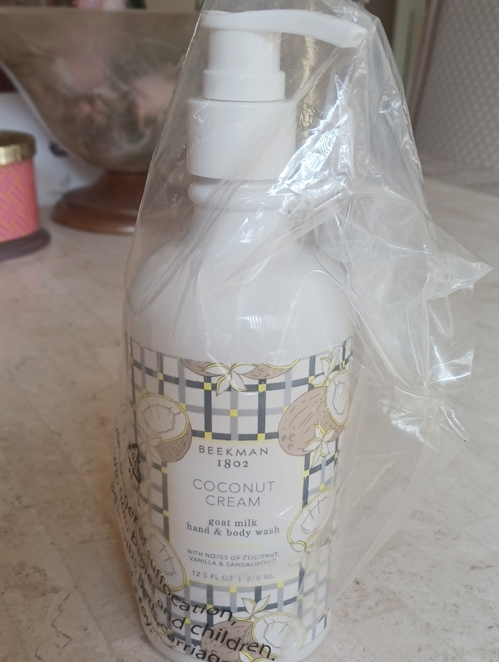 Beekman 1802 Goatmilk Hand & Body Wash, Coconut Cream Scent 12.5 oz...NEW